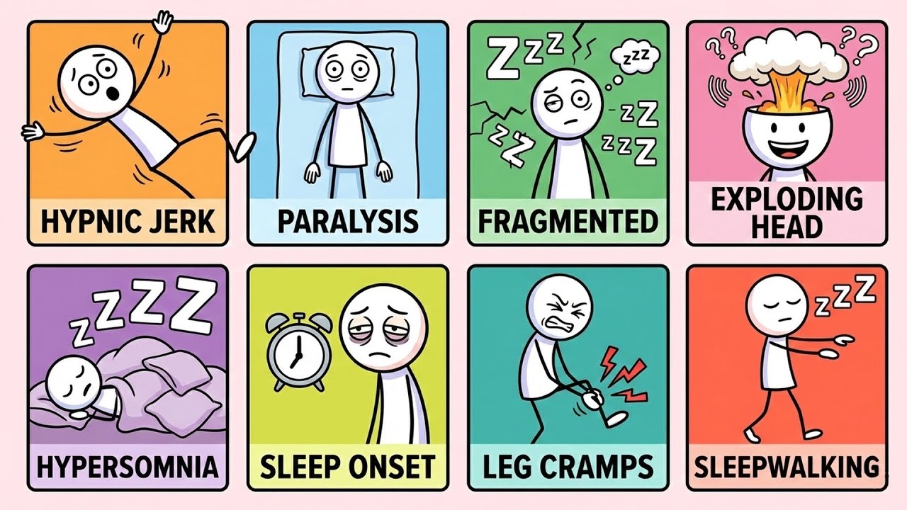 Why Your Brain GLITCHES Right Before Sleep
