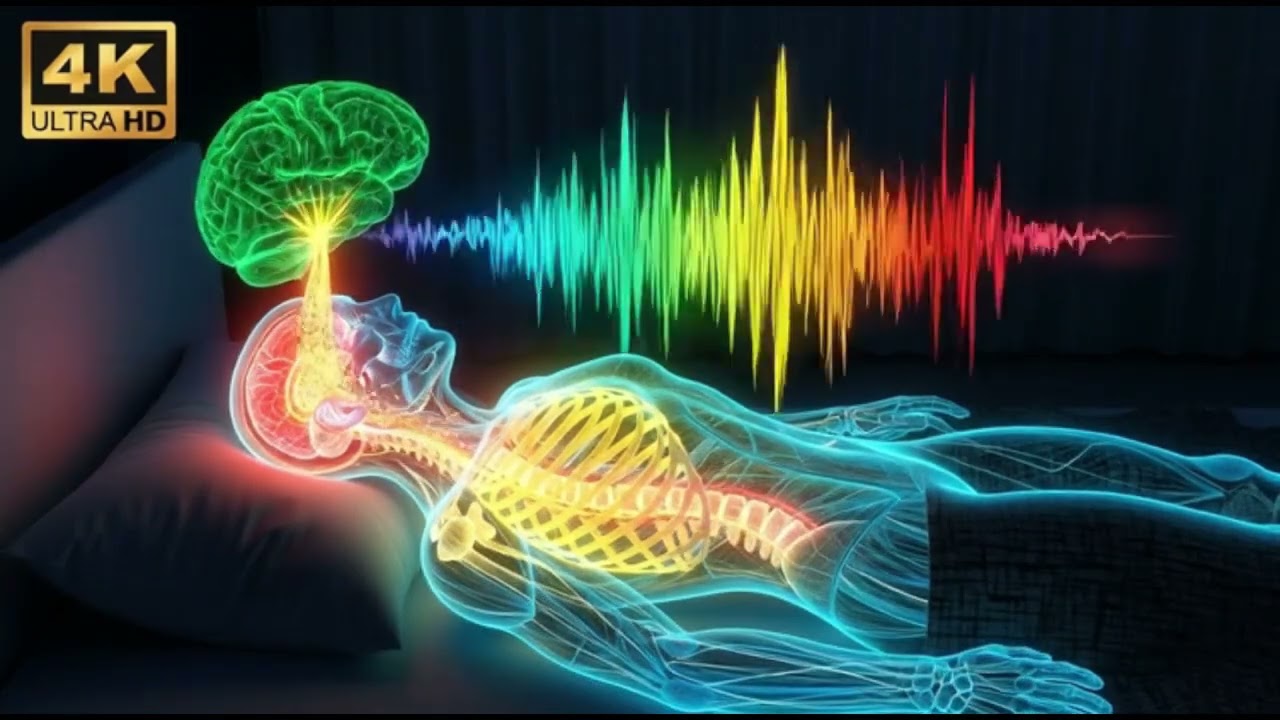 528Hz + 741Hz + 963Hz |The DEEPEST Healing Sleep: Whole Body Regeneration, Relieve Stress