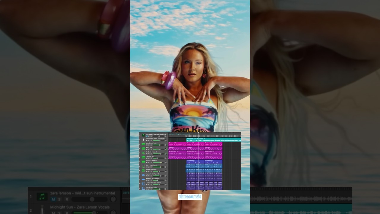 Midnight Sun instrumental remake ☀️ 