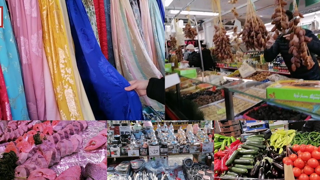 Marché Bagneux أجواء رمضان بفرنسا اجيو معيا نضربو دويرة