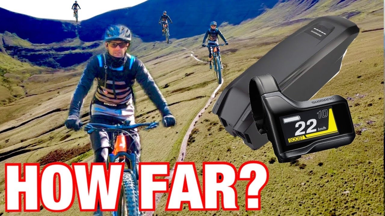 HOW FAR WILL AN EBIKE GO ONLY IN TURBO! I RIDE ‘THE GAP’ IN THE BRECON BEACONS.