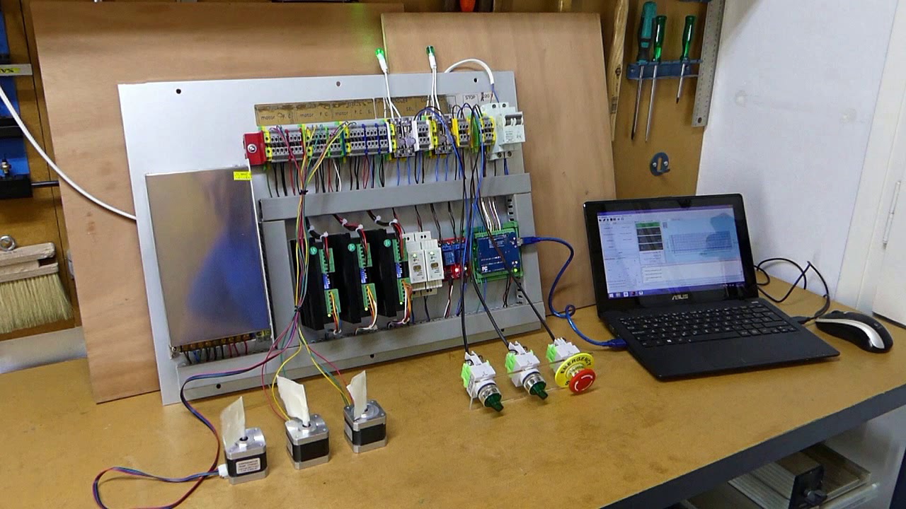 Actualización de mi fresadora Cuadro eléctrico 2