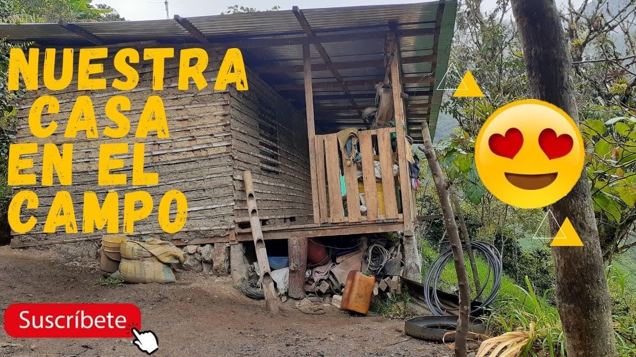 😍Conozcan mi humilde CASA de la finca 🏡COMO son las CASAS en el CAMPO en Colombia 🏡