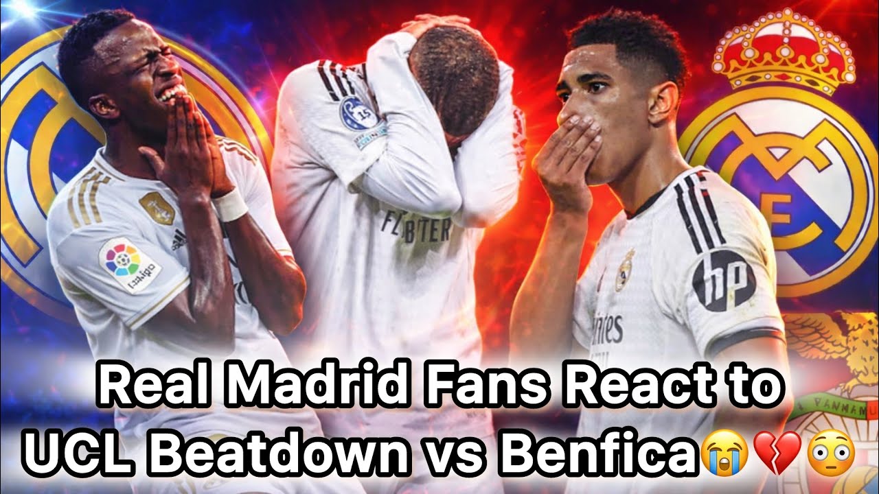 Real Madrid Fans INSANE CRASHOUT As They Get HUMILIATED 4-2 By Mourinho's Benfica || Fan Reactions!!