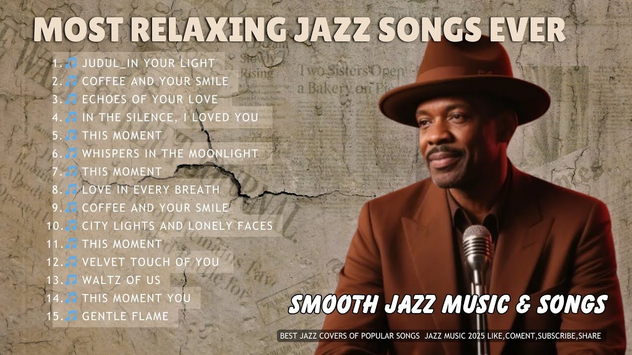 Smooth jazz and soul classics - Lounge style evening music for relaxing vibes