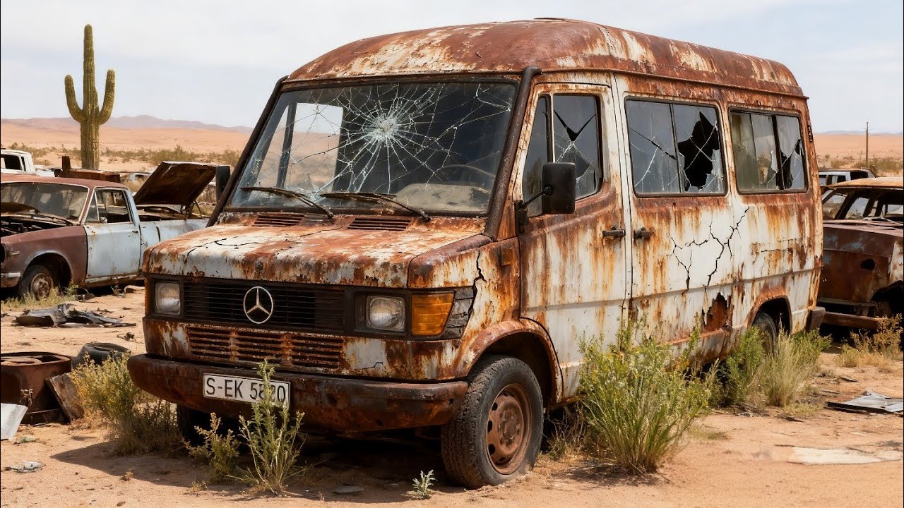 Impossible Restoration! No One Believed This 1988 Mercedes-Benz 208D Could Run Again 🚐🔥