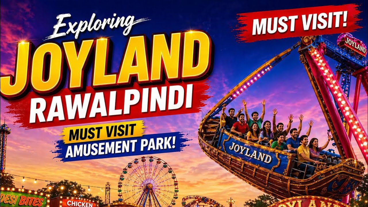 Exploring Joyland Rawalpindi | Must Visit Amusement Park!