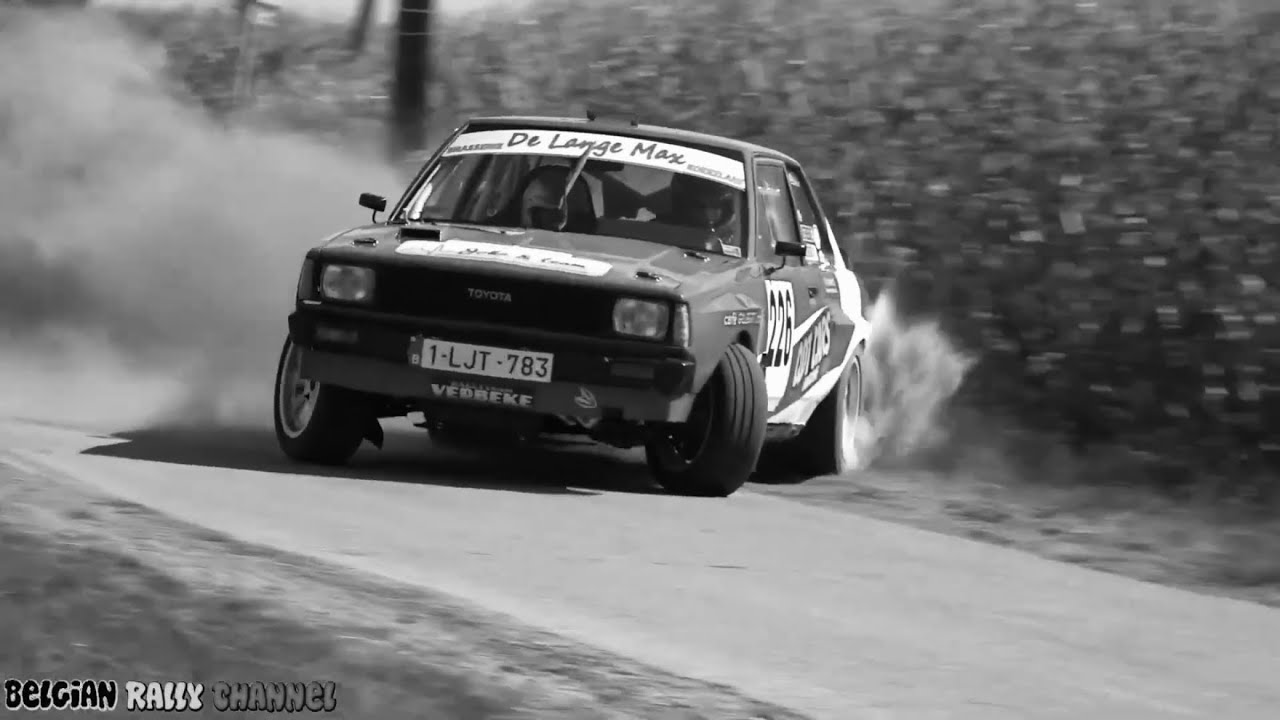 TOYOTA COROLLA AE70 RALLY FANGIO VERBEKE RALLY KASTERLEE 2022