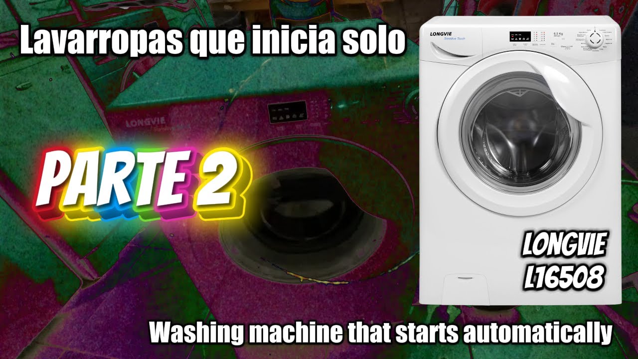 Lavarropas Longvie Sensitive Touch cambio de flex / How to replace a washing machine flex
