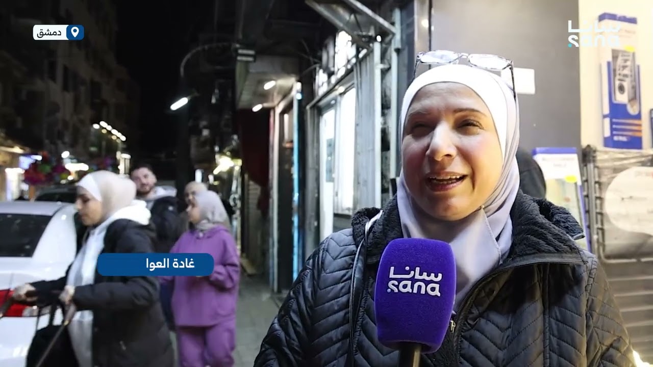 عدسة سانا ترصد حركة الأسواق في دمشق مع اقتراب عيد الفطر
