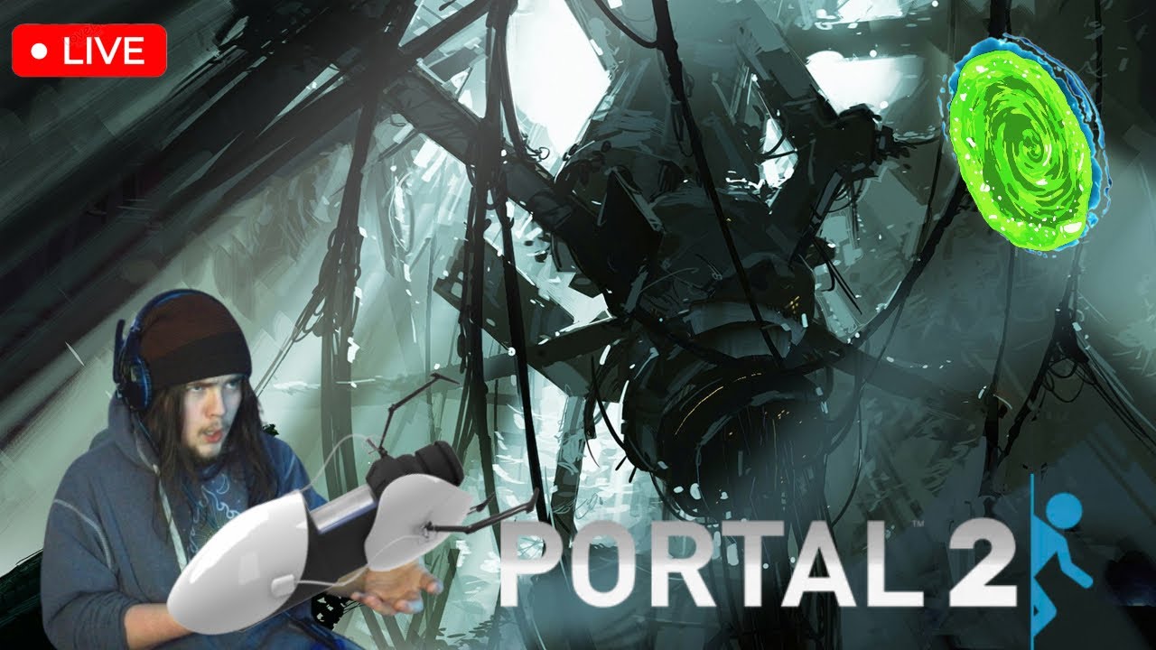 BEATING PORTAL 2 FOR THE FIRST TIME! (part 2)