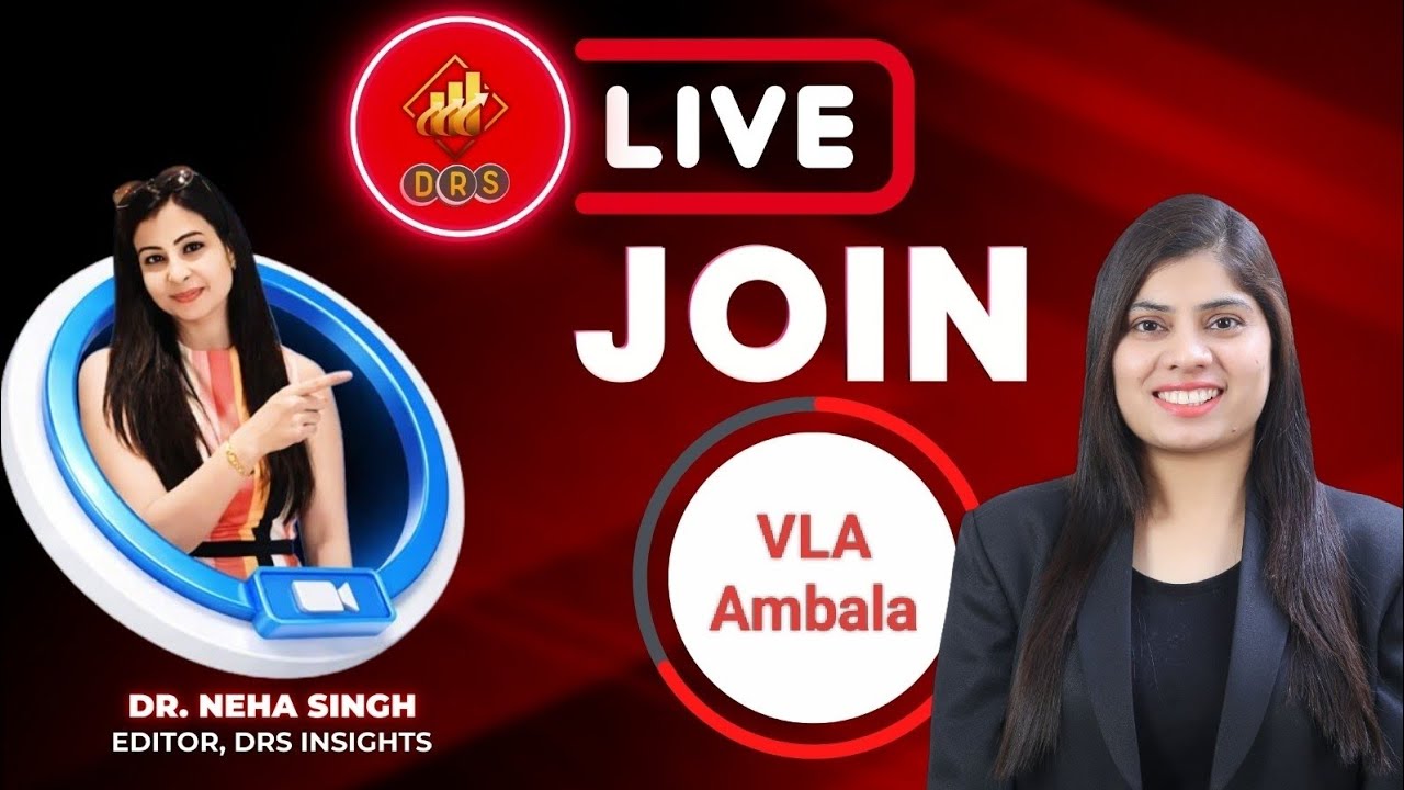 Dr. Neha Singh LIVE with Ms. VLA Ambala