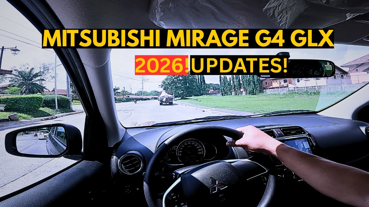 Mitsubishi Mirage GLX 2026 | Driving Impressions!