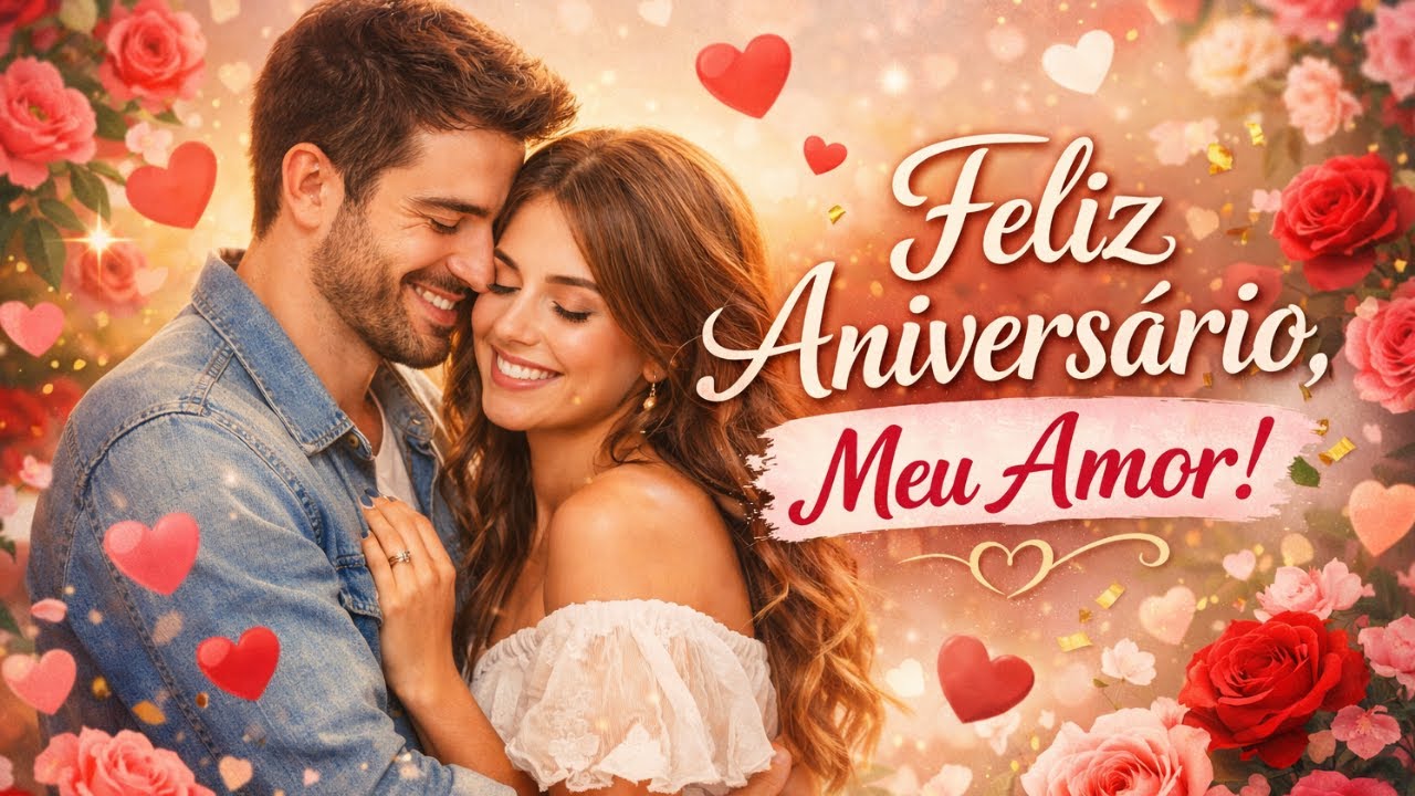 Feliz Aniversário, Meu Amor 💖 | Mensagem Romântica Para Esposa