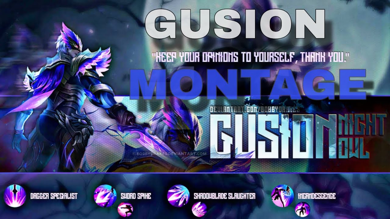 gusion montage ep4 fasthand#moreplastic #mexicanphonk #mlbb # gusion