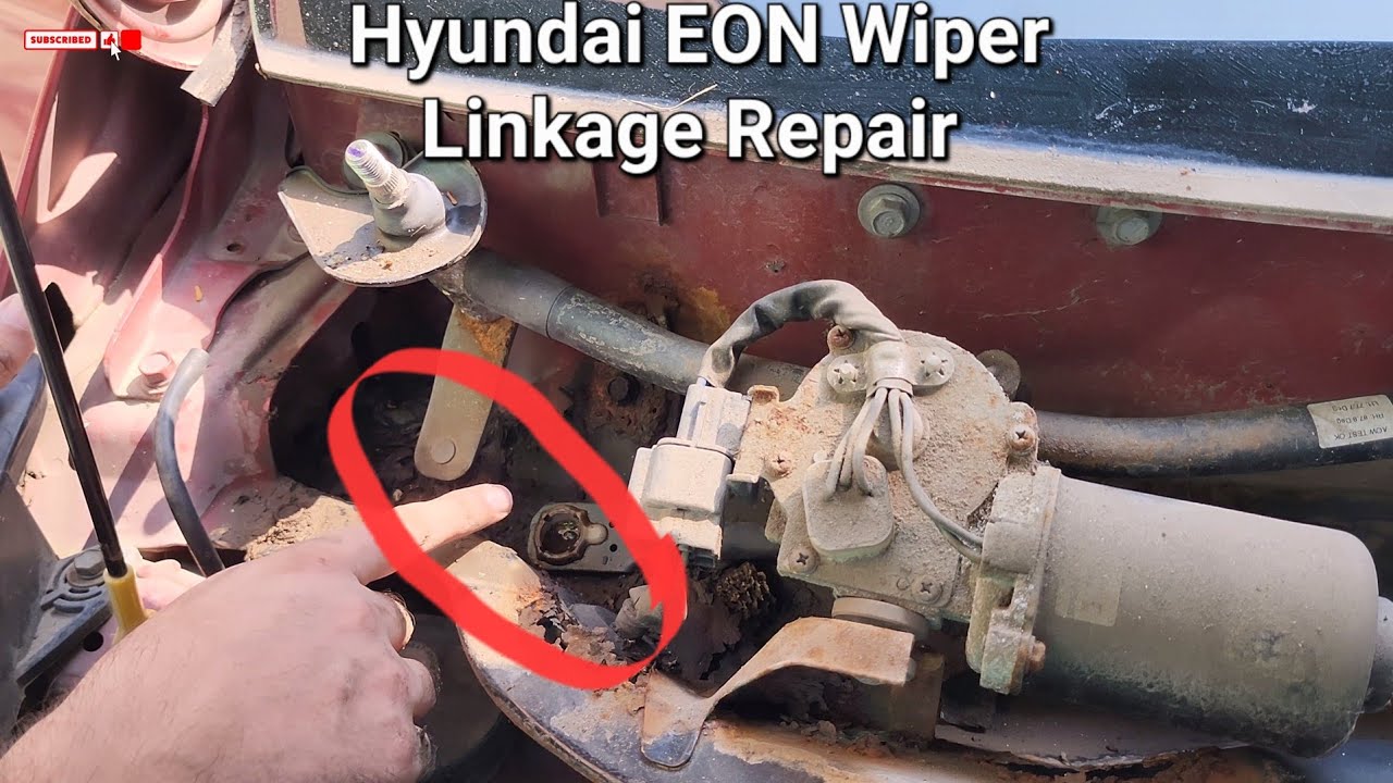 Hyundai EON Wiper linkage repair | Hyundai EON Driver side Wiper not working