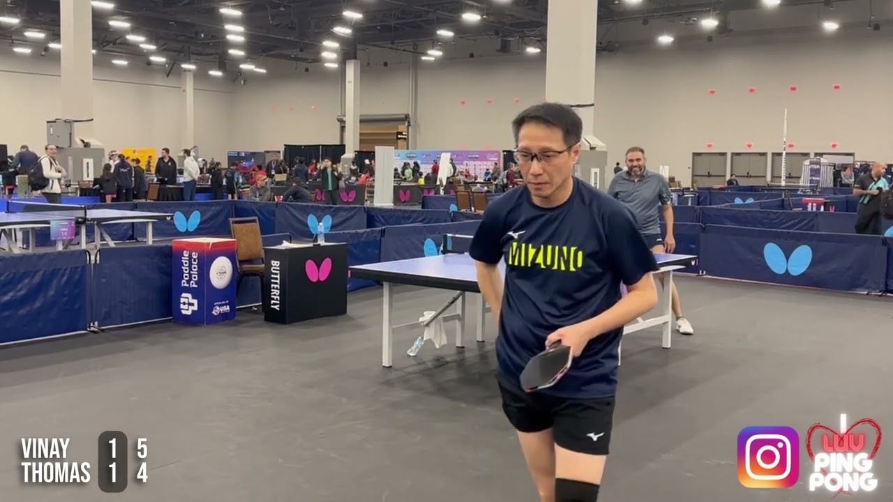 Vinay Chandra(2276) vs Thomas Yu(2187)- '24 US Open Over 40 Men's Singles