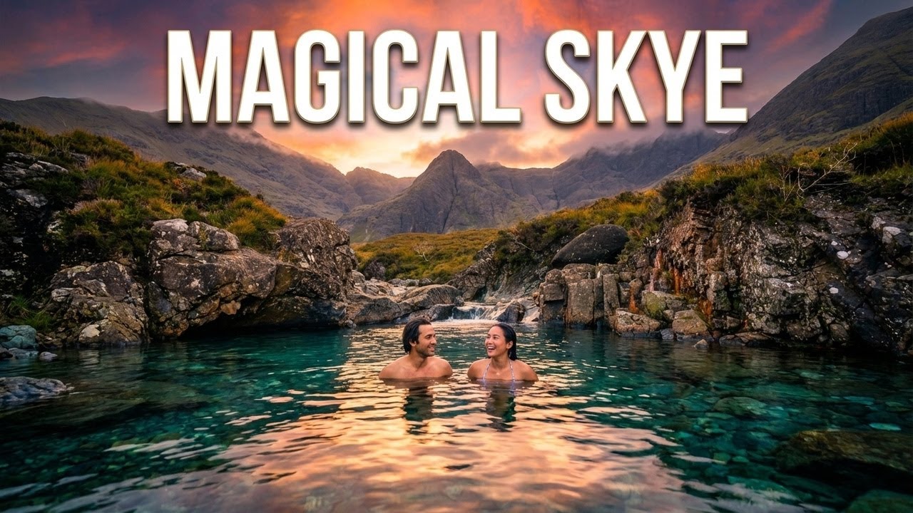 Exploring the MAGICAL Fairy Pools on Skye in Scotland!