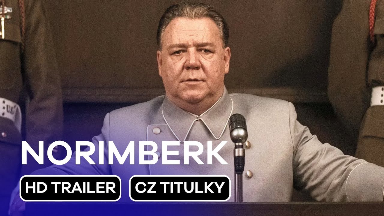 Norimberk (Nuremberg): CZ HD 2. Teaser Trailer (2025) - Russell Crowe a Rami Malek v hlavn&iacute;ch rol&iacute;ch
