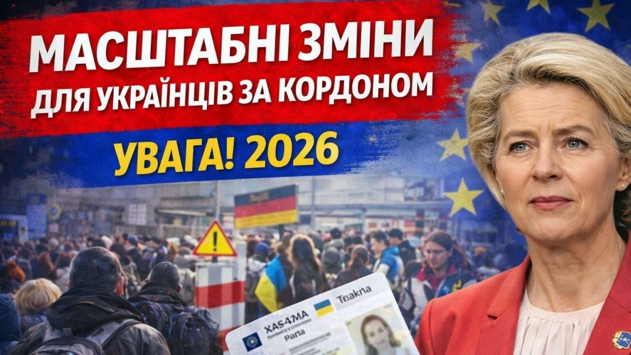 ВСЕ РІШЕННЯ ДЛЯ УКРАЇНЦІВ В ЄВРОПІ ПРИЙНЯТІ!