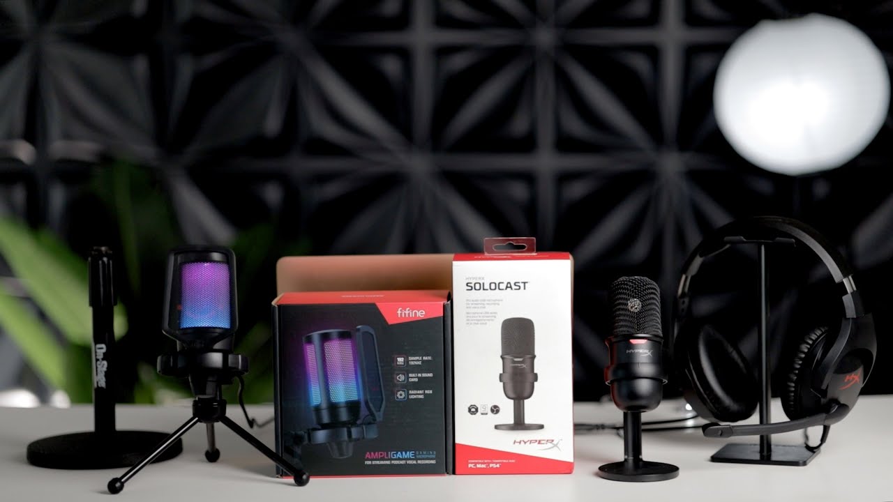 HyperX vs FiFine: Battle of the Budget Gaming Microphones
