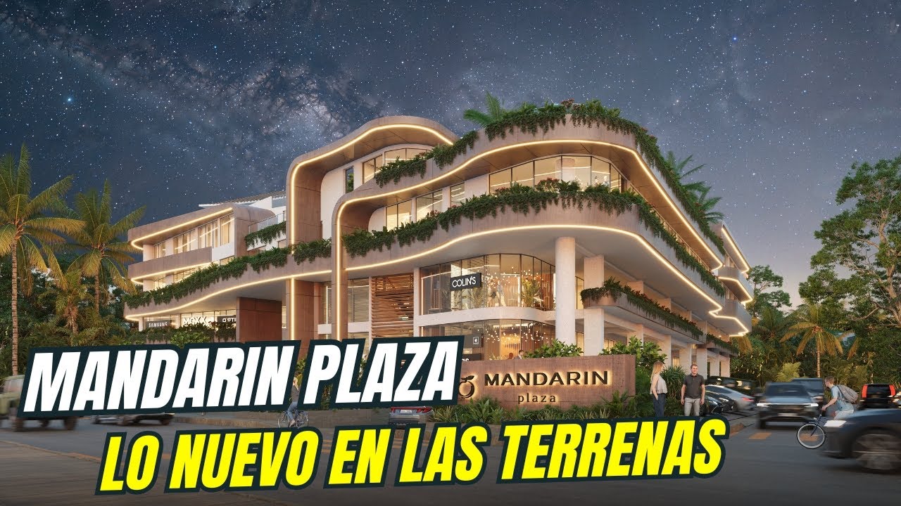 INVERTIR EN LO NUEVO EN LAS TERRENAS MANDARIN PLAZA COMERCIAL Y RESIDENCIAL 