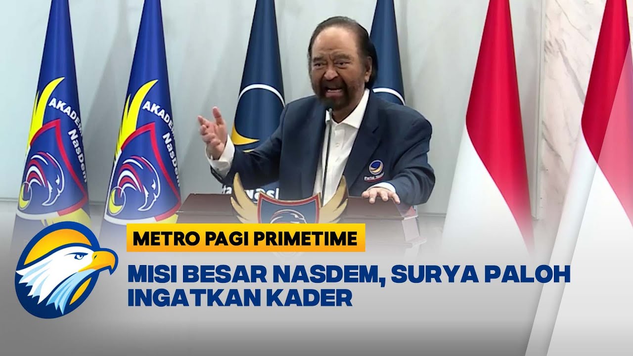 Surya Paloh Hormati Keputusan Kader Pindah Partai - [Metro Pagi Primetime]