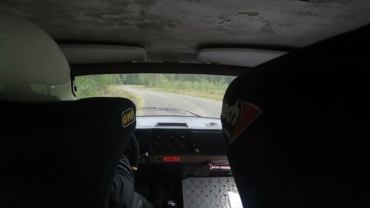 Engh Mek-rallyt 2025, ss1, Albin Karlsson/Krister Karlsson, Saab 90, B grp-e.