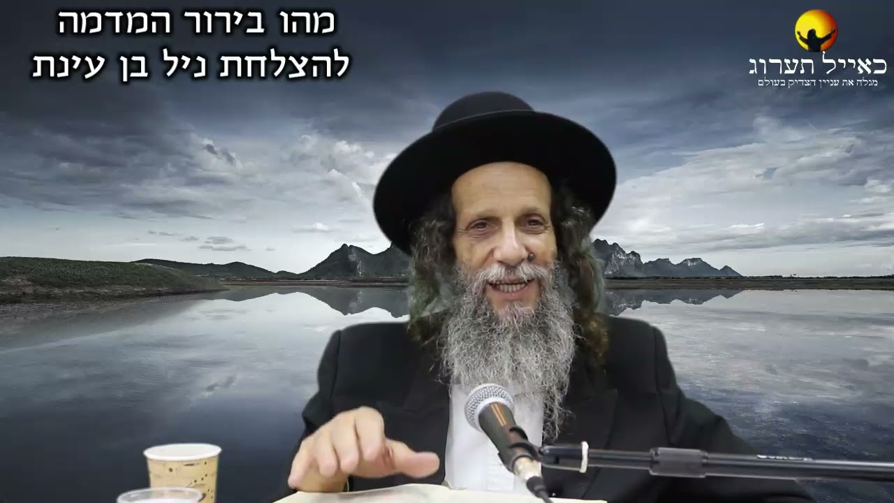 הרב עופר ארז - מהו בירור המדמה (חדש שליחת שאלות לרב עופר ארז בקישור למטה)
