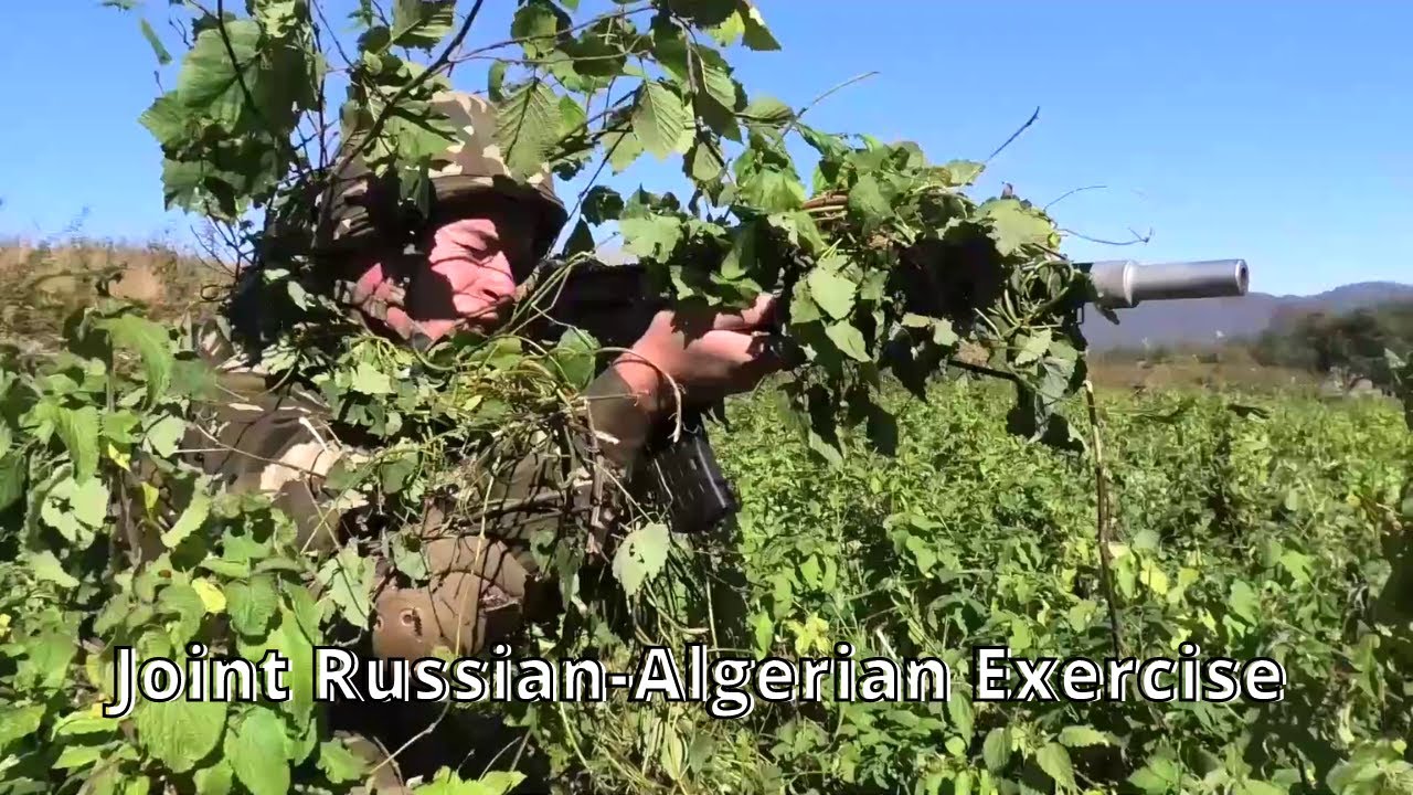 Совместные российско-алжирские учения 2021 || Военная мощь России 2021