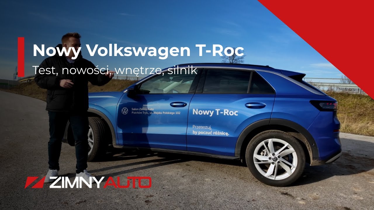 Nowy Volkswagen T-Roc &ndash; co się zmieniło? Test, nowości, wnętrze, silnik