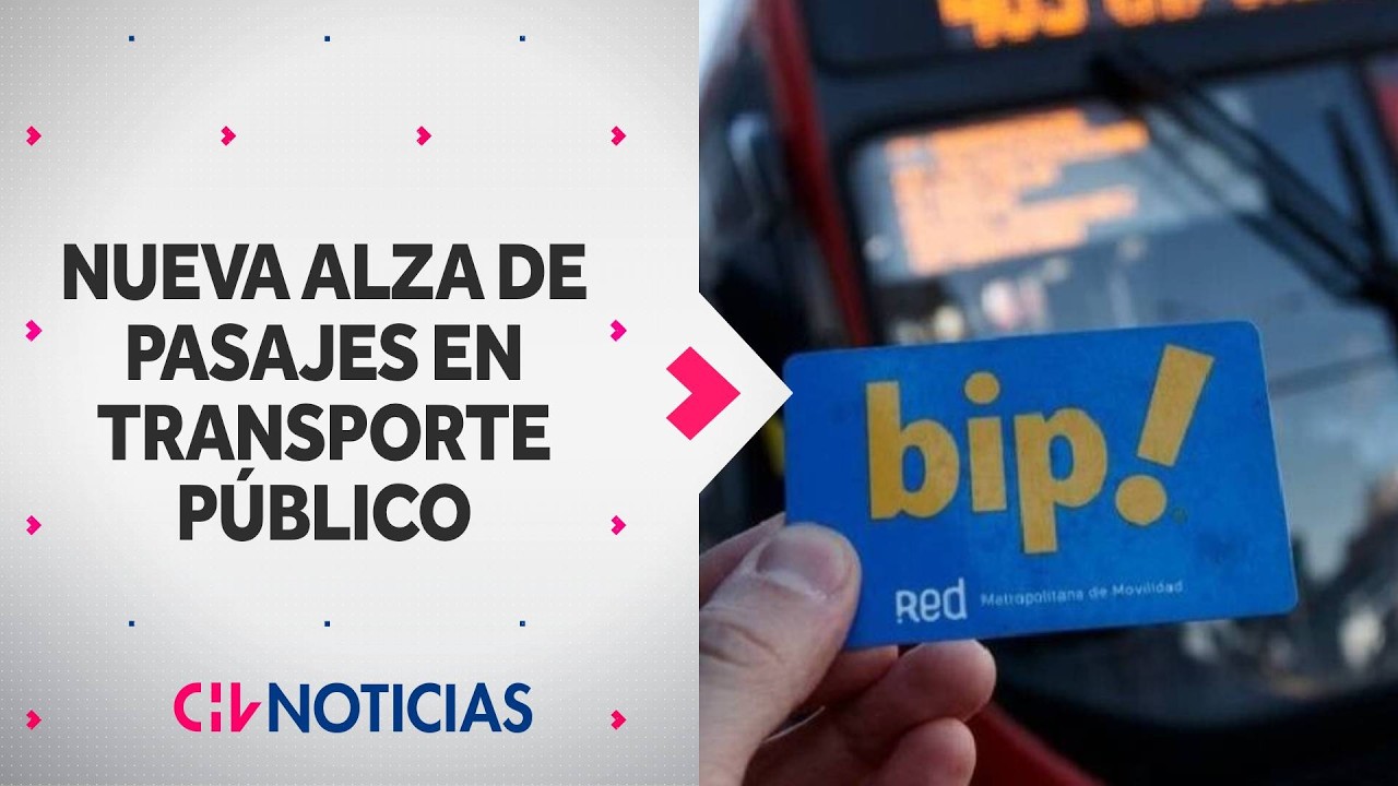 Nueva alza de pasaje del transporte público de Santiago: Así quedaron las tarifas según horarios