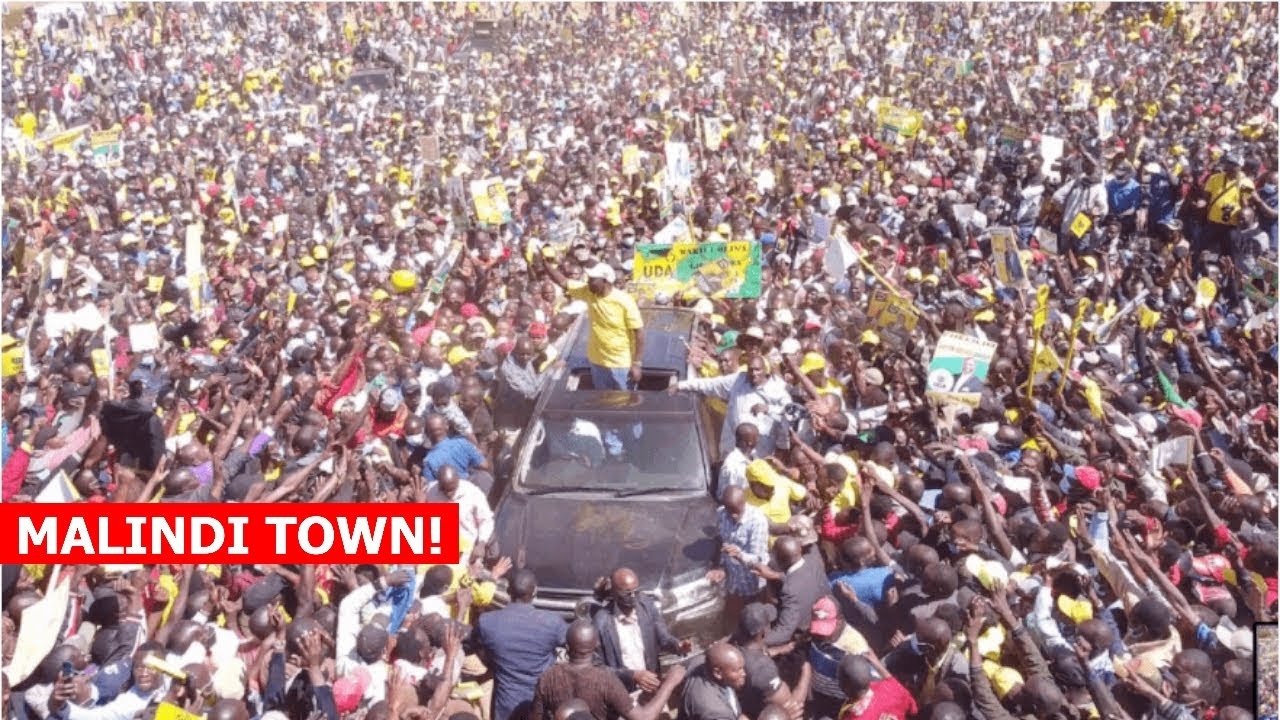 LIVE: President Ruto Mega Rally in Malindi Town to popularise Tutam slogan!