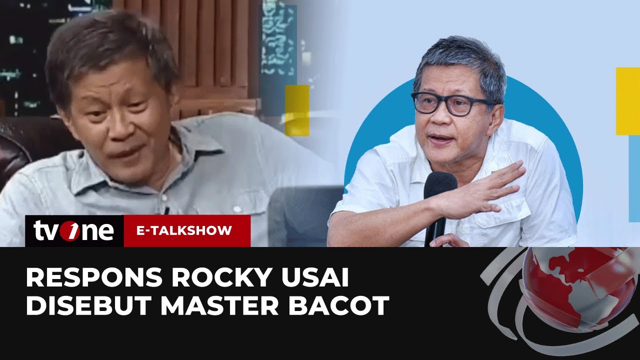 Rocky Pernah Dapat Gelar 'Master of Bacot' Karena Debat dengan Ibu-Ibu dari Nasdem | tvOne