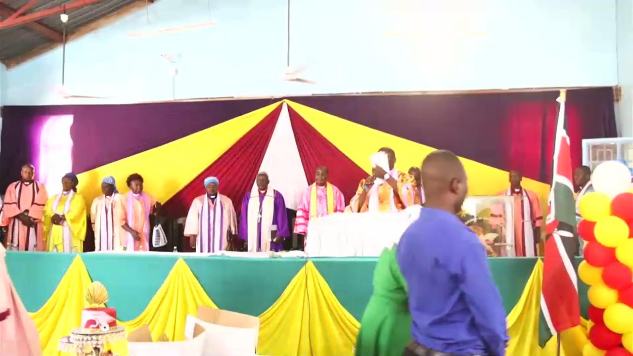 Robing Service at Kaloleni Church of God