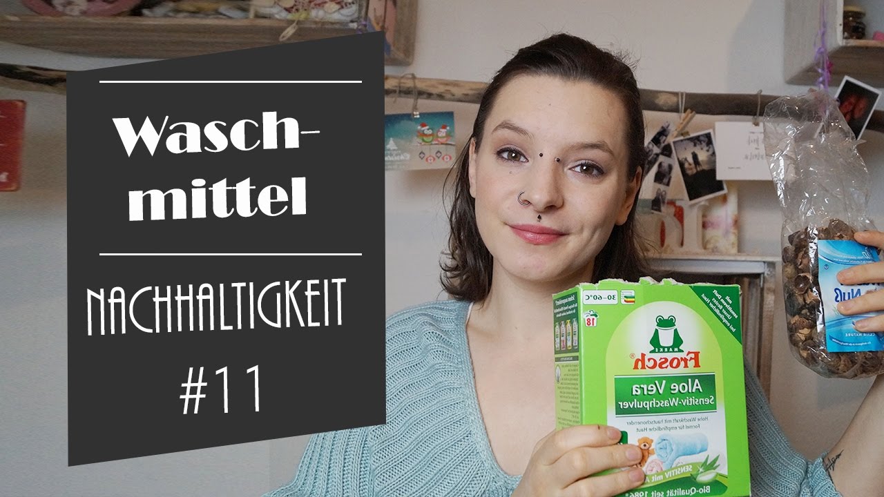 Waschmittel Alternativen | Frosch Waschmittel | Zero-Waste | Nachhaltigkeitsserie #11