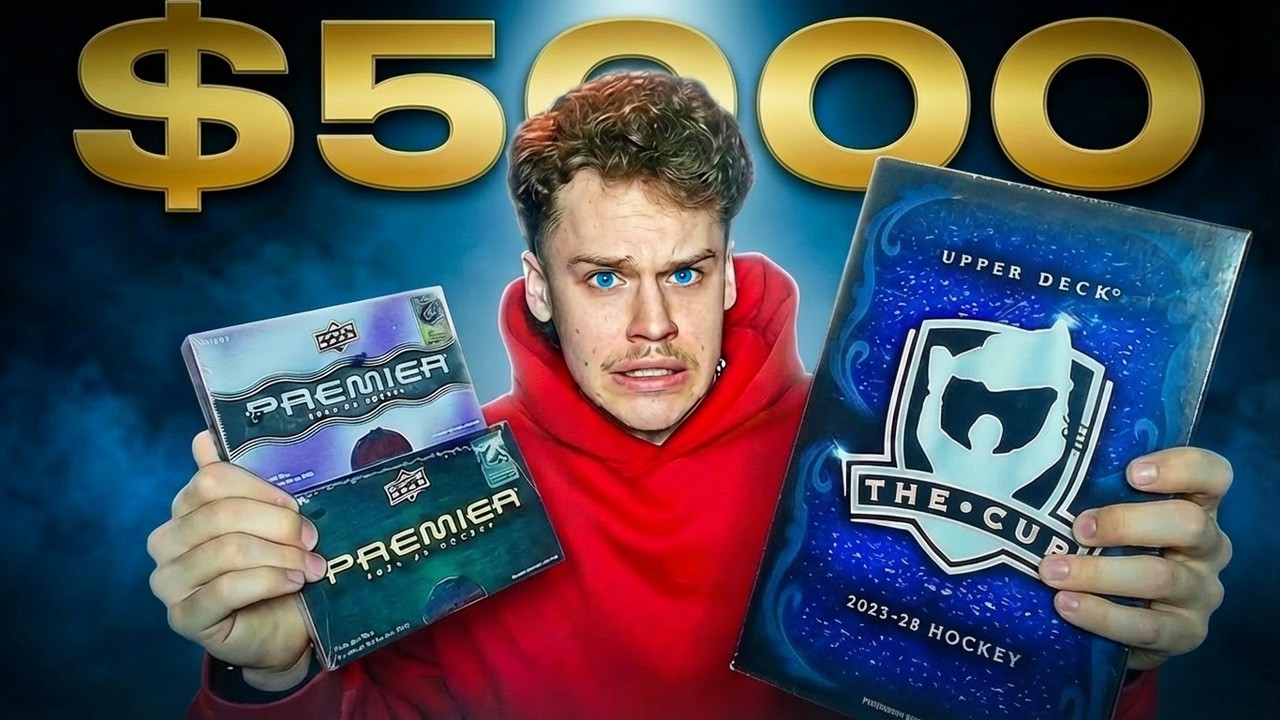 I Spent $5000 On Hockey Cards To Make A Profit..