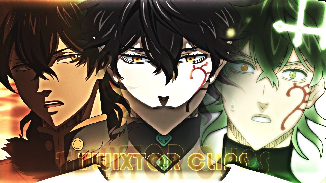 Yuno Twixtor Clips (Black Clover)