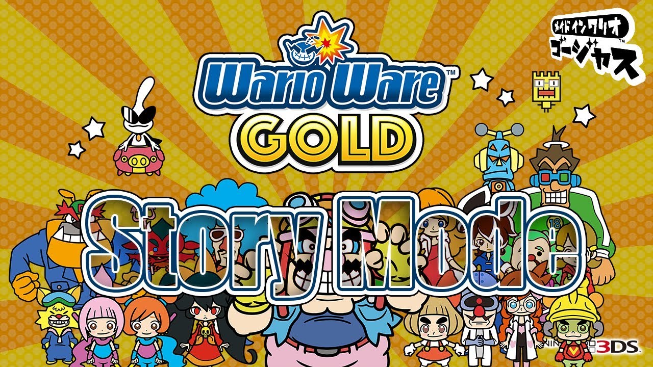 WarioWare Gold - Story Mode (Japanese Ver)
