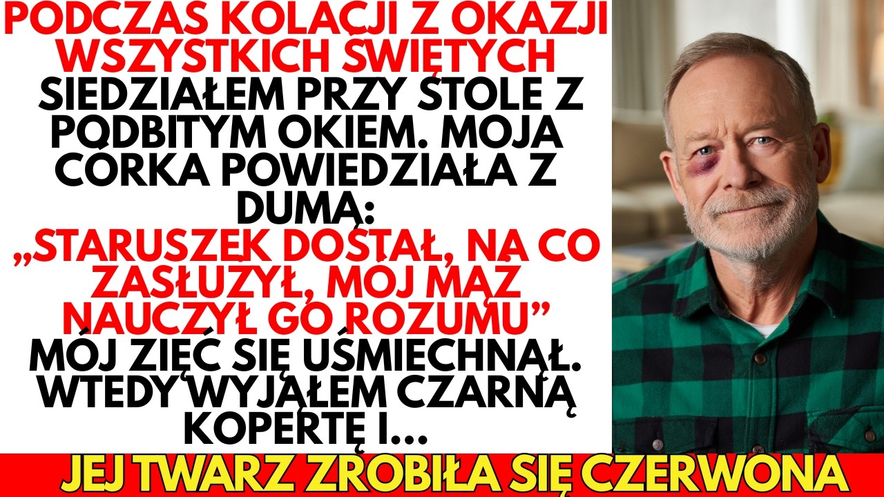 PRAWDZIWA HISTORIA:Podczas KOLACJI z okazji Wszystkich Świętych stałem przed gośćmi z SINIAKIEM