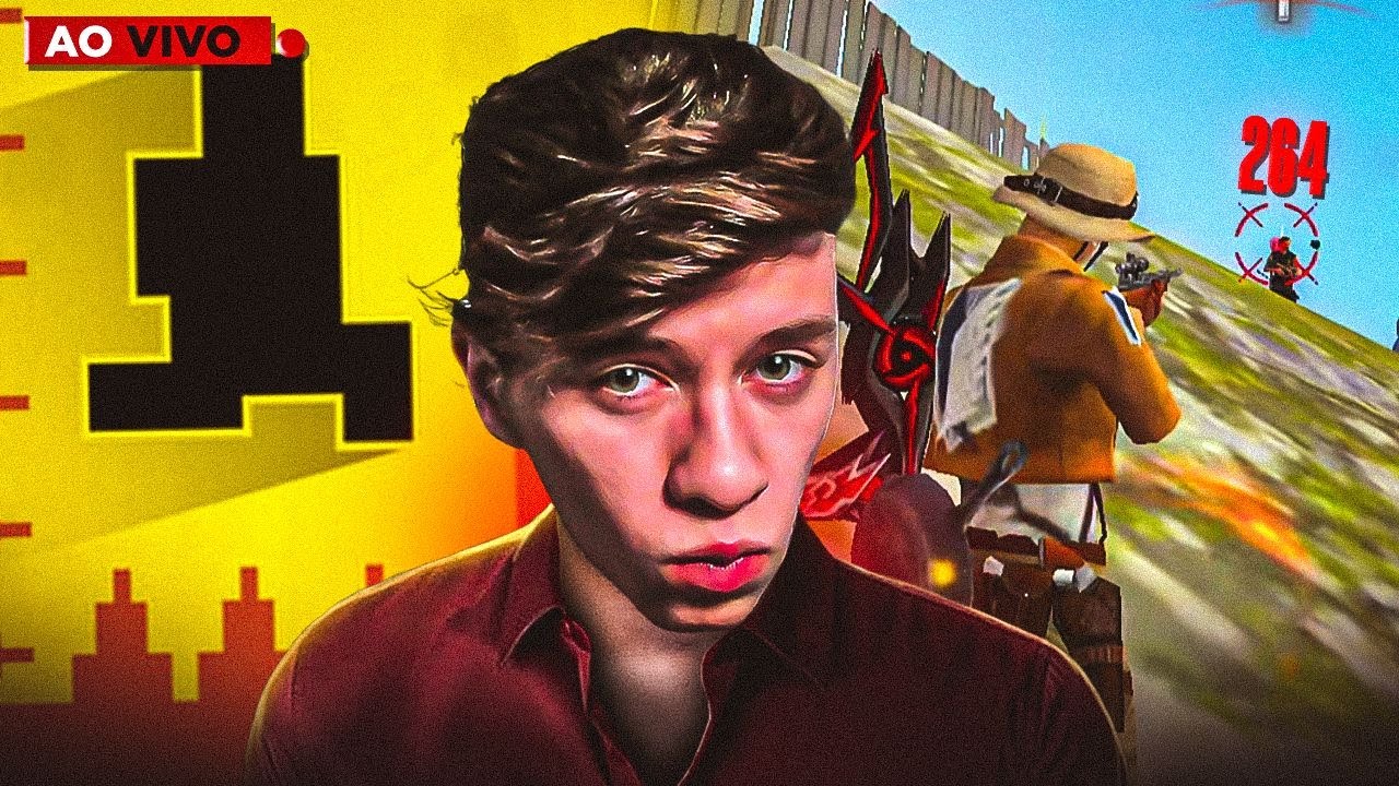 ESTOU DE VOLTA VEM VER!!! FREE FIRE E LEVEL DEVIL!!!  APELAPATO LIVE ON FREE FIRE AO VIVO MOBILE