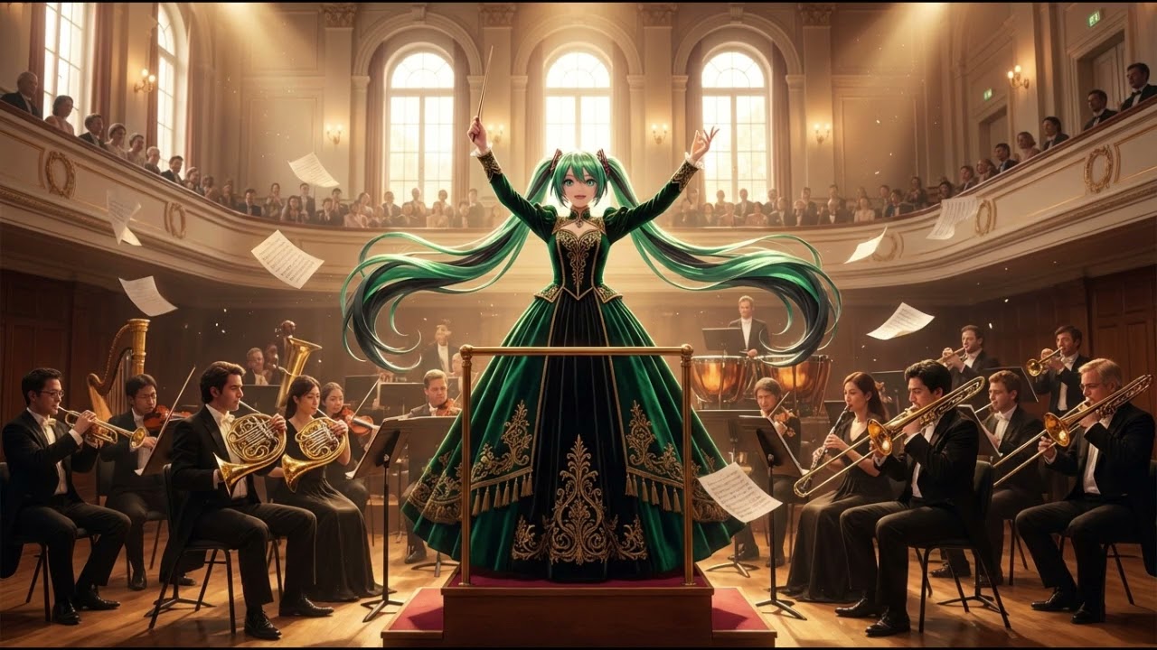 SUNOvsLyria3　Orchestral cinematic remix by sample - The Gilded Compass