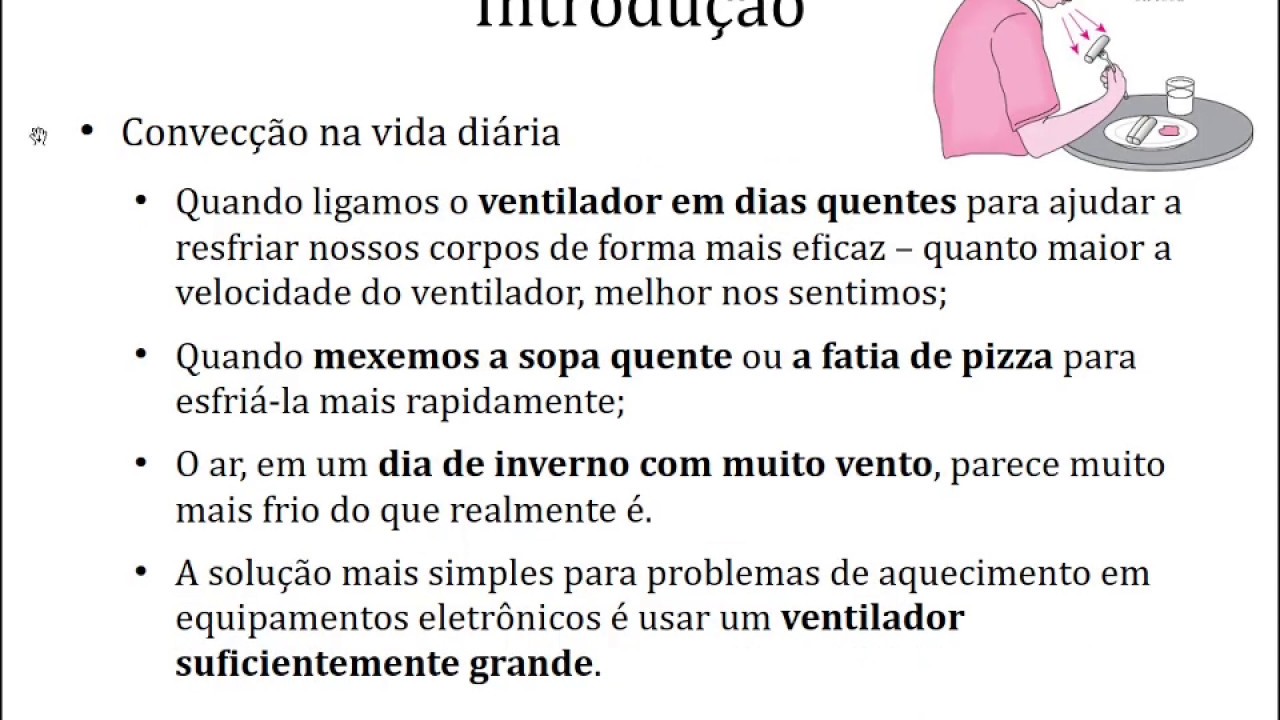 UFABC, Fenômenos de Transporte - 8) Transferência de calor por convecção.