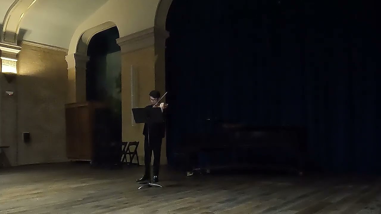 David Froom - Sonata for Solo Violin