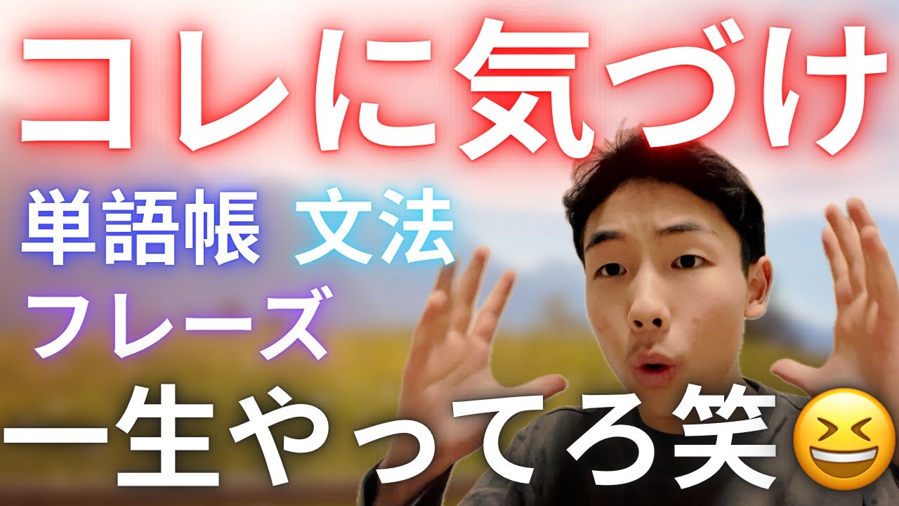 意味➡️英単語で英語習得できるわけねぇだろ‼️