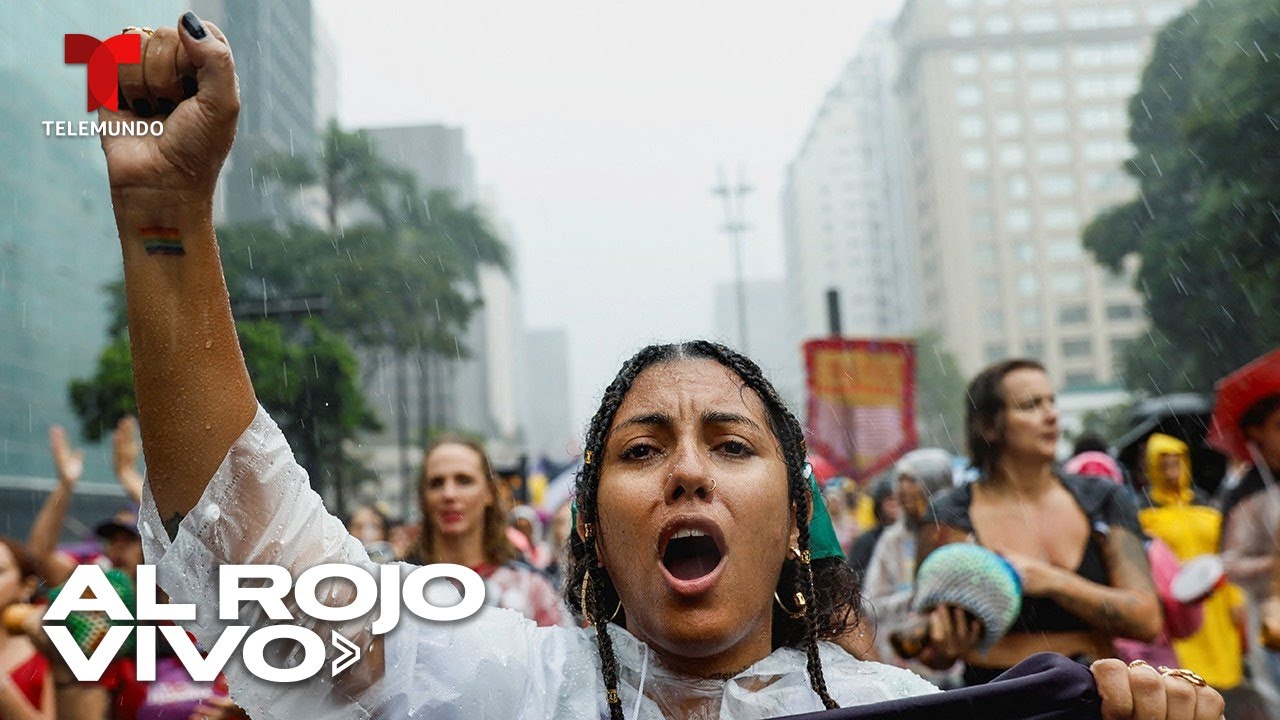 Brasil marcha por el fin de la violencia contra las mujeres en el 8M