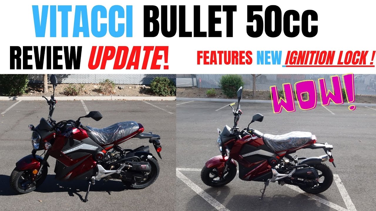 VITACCI BULLET 50 REVIEW | HONDA GROM CLONE