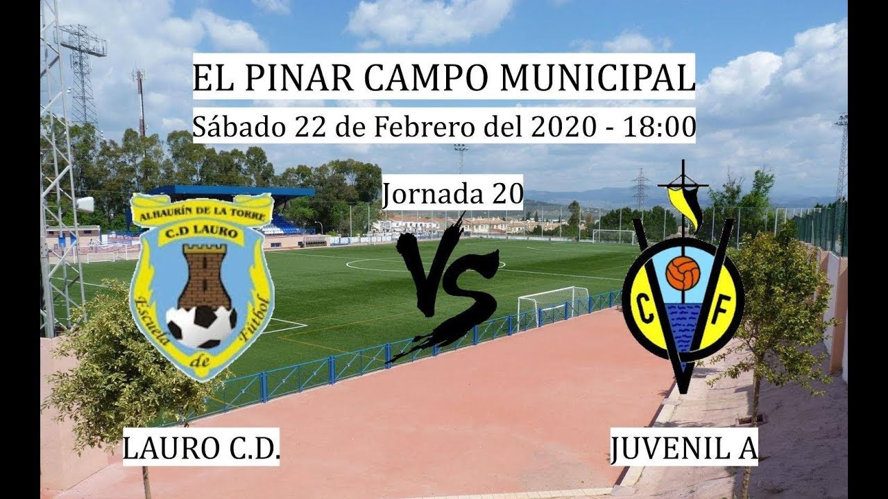 Jornada 20: LAURO C.D. - OLIMPICA VICTORIANA C.F. Juvenil A