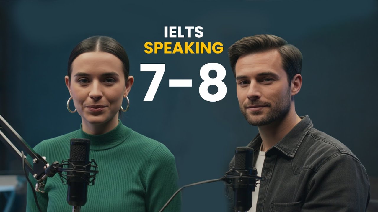 Этого разговорного теста достаточно, чтобы получить 7 баллов по IELTS.
