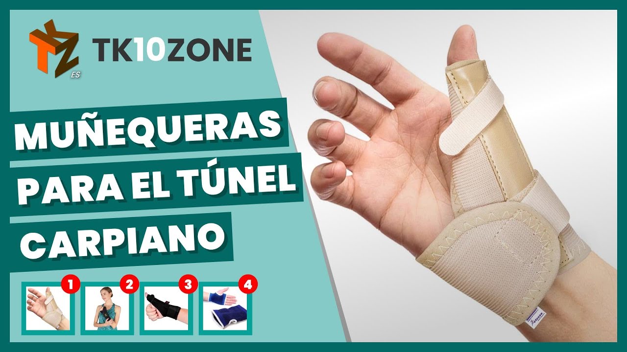 Las 4 mejores muñequeras para el túnel carpiano